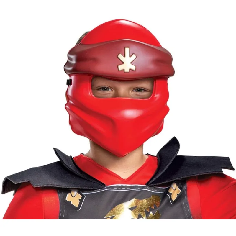 Ninjago Kai Punainen Puku ja Naamari S (4-6v/109-126cm) - Image 3