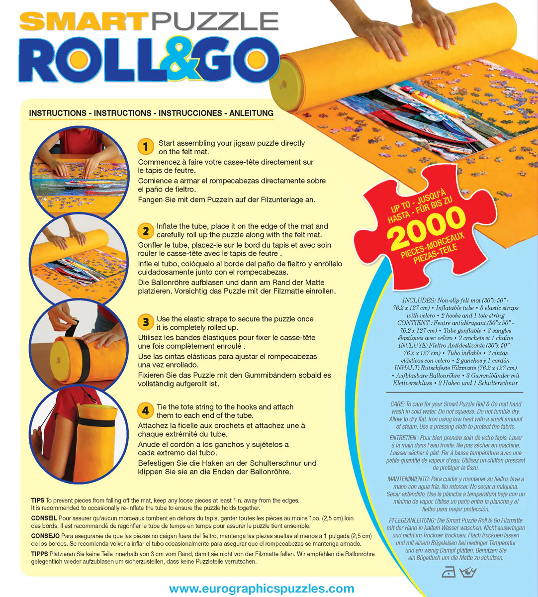 Eurographics Palapelimatto jopa 2000 Palalle - Image 6
