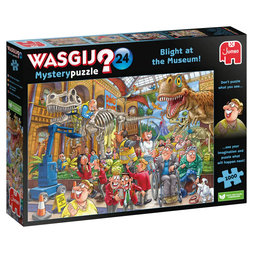 Wasgij Mystery 24 Blight at the Museum 1000 palan palapeli