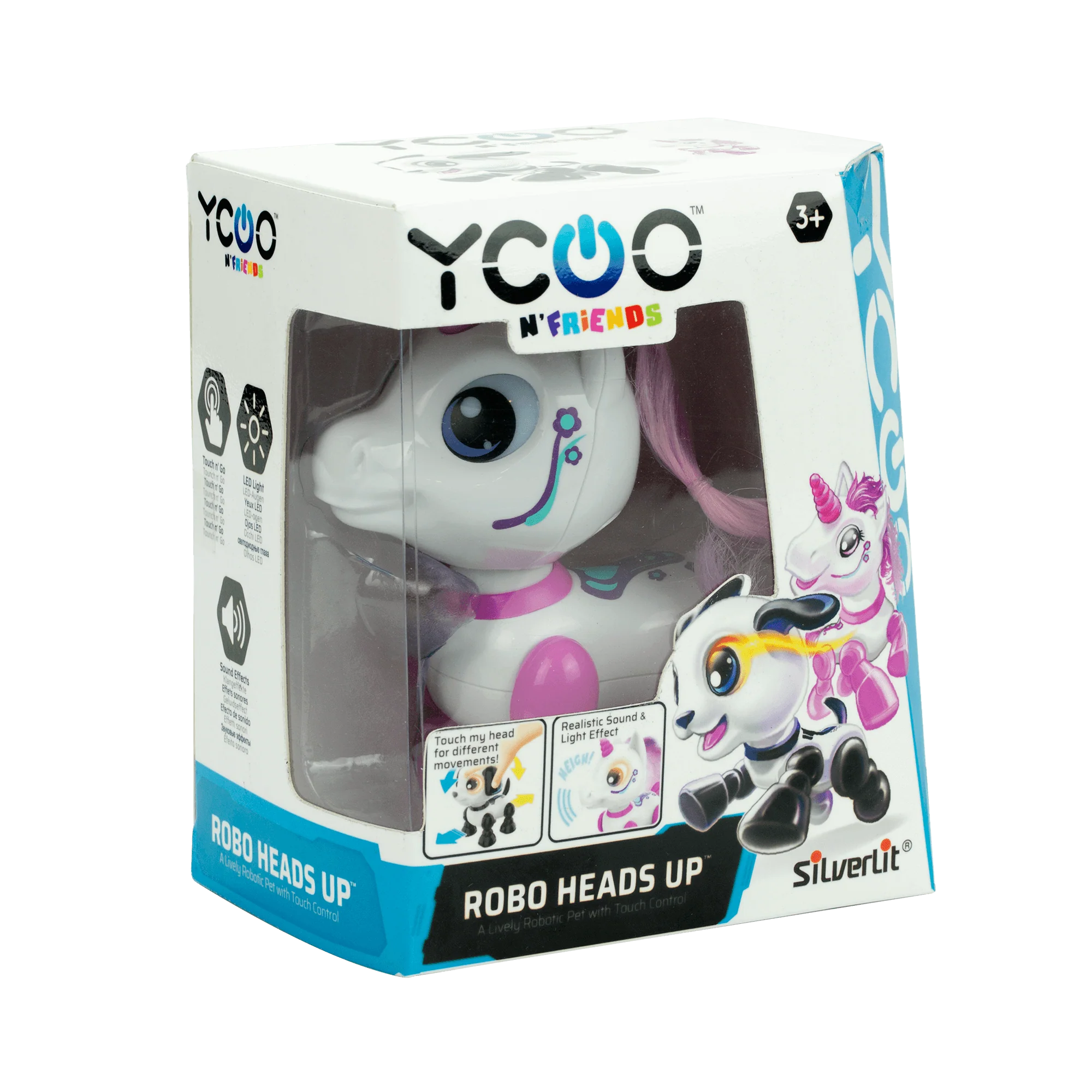 YCOO Robo Heads Up Interaktiivinen Robottieläin - Image 4