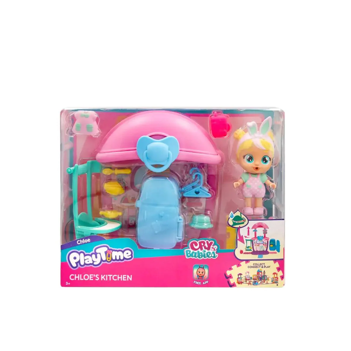 Cry Babies Playtime Chloe`s Kitchen Leikkisetti - Image 3