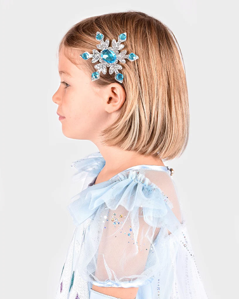 Den Goda Fen Jääprinsessa "Frozen" Mekko Sininen 2-4v 98-104 cm - Image 3