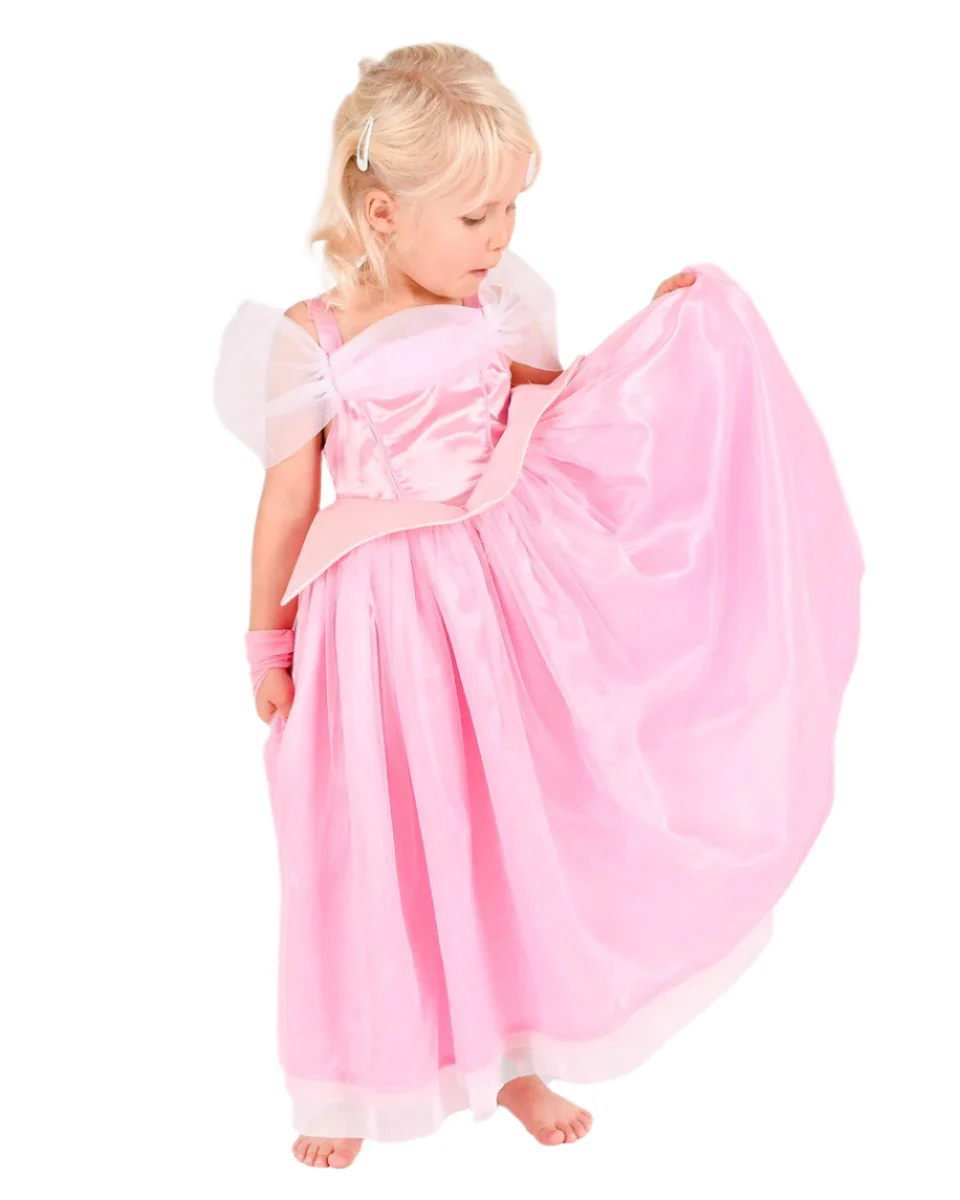 Den Goda Fen "Prinsessa Ruusunen" Pinkki Prinsessamekko 2-4 98-104 cm