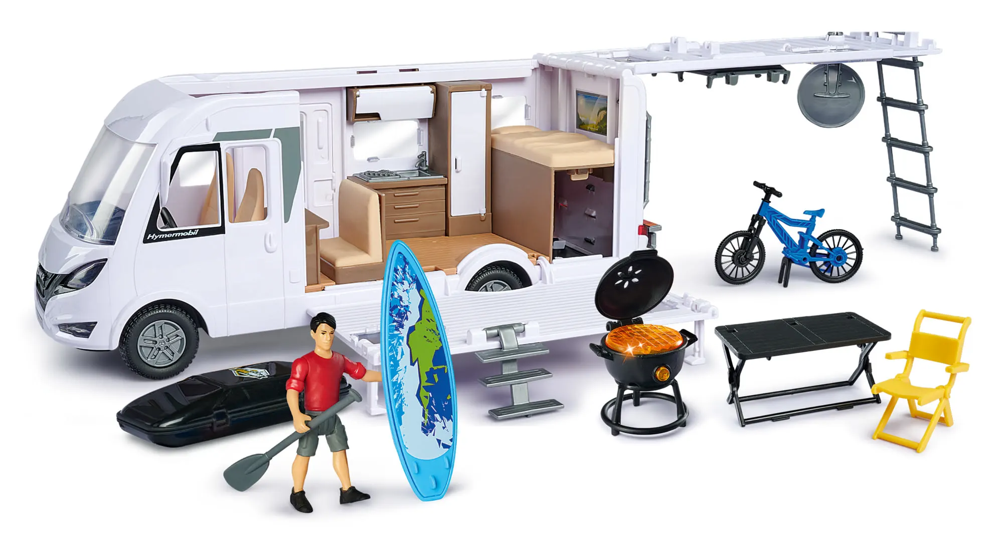 Dickie Toys Hymer Asuntoauto 30cm Leikkisetti