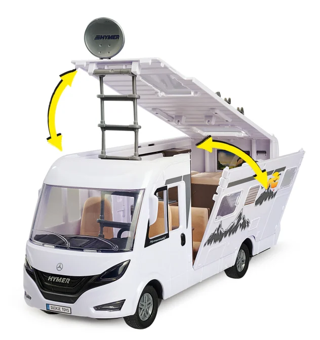 Dickie Toys Hymer Asuntoauto 30cm Leikkisetti - Image 5