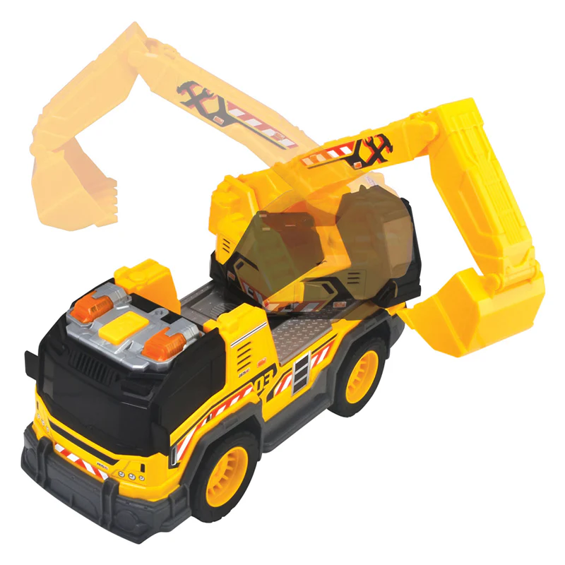 Dickie Toys Kaivinkone Valoilla ja Äänillä 30cm - Image 2