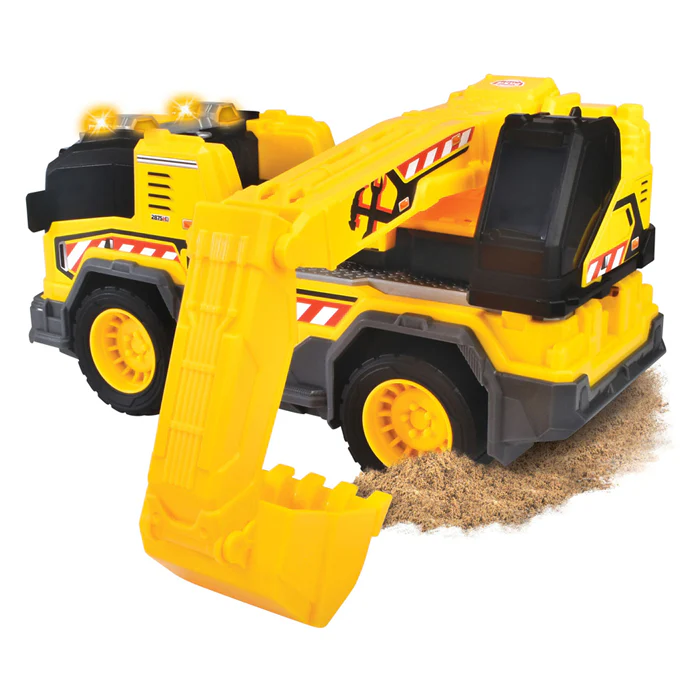 Dickie Toys Kaivinkone Valoilla ja Äänillä 30cm - Image 3