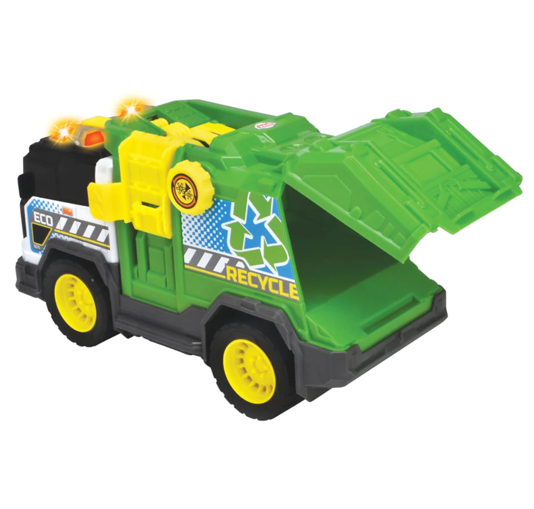Dickie Toys Roska-Auto 28 cm Äänillä ja Valolla - Image 5