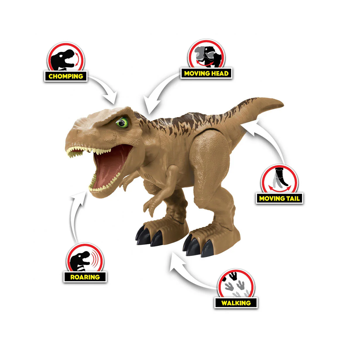Dinos Unleashed Giant T-Rex Interaktiivinen Dinosaurus