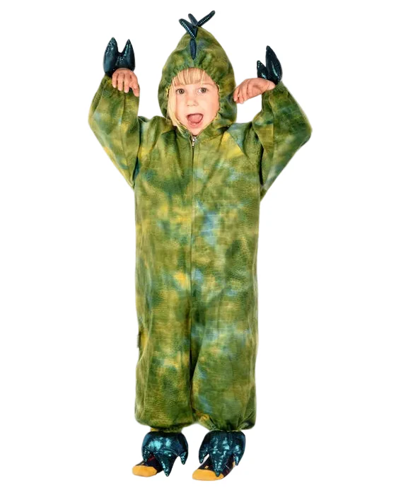 Dinosaurus/Lohikäärme Puku 104cm (3-4v.)