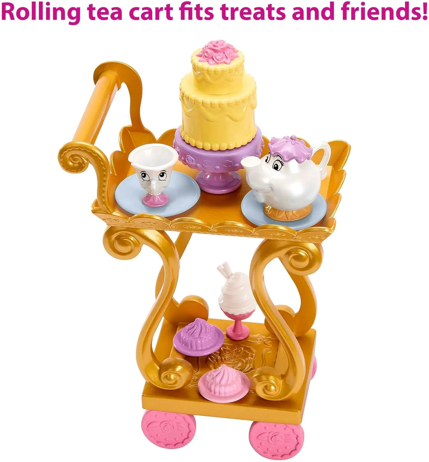 Disney Prinsessa Belle Nukke ja Teekutsut - Image 4