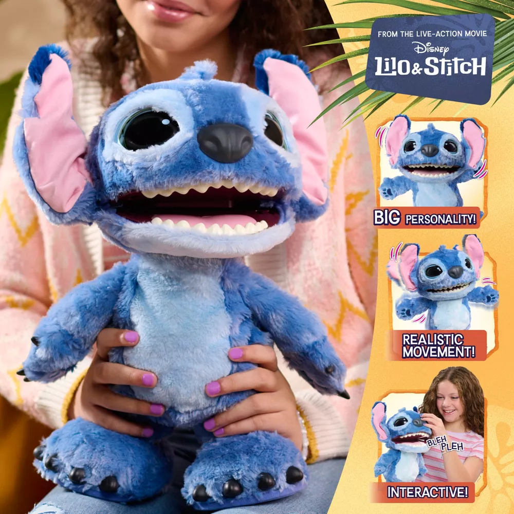 Disney Ultimate Interaktiivinen Stitch Pehmolelu 43 cm - Image 4