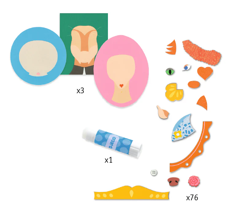 Djeco Kollaasityö – Family Portraits - Image 2