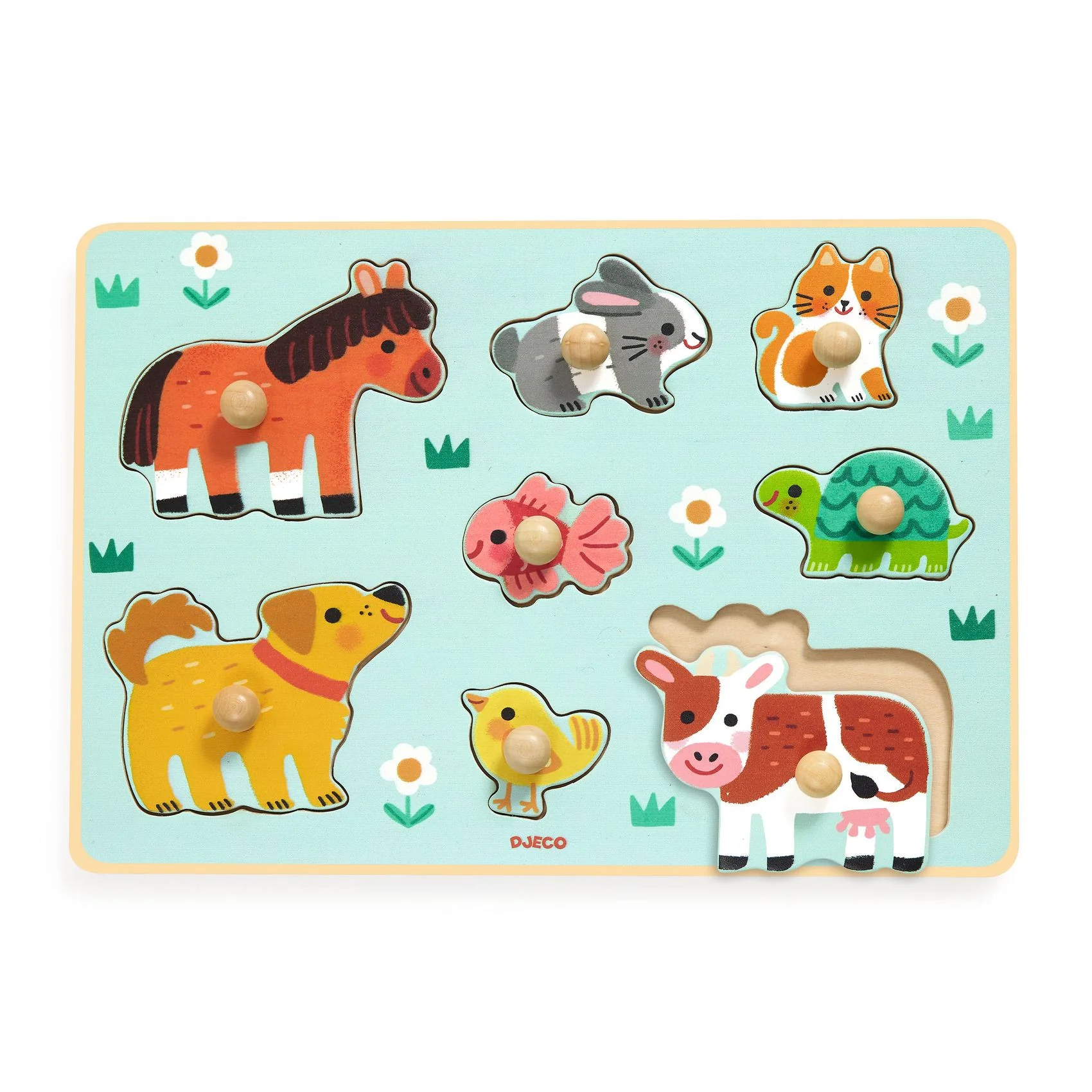 Djeco Puinen Nuppipalapeli Dog'n'Go - Image 2