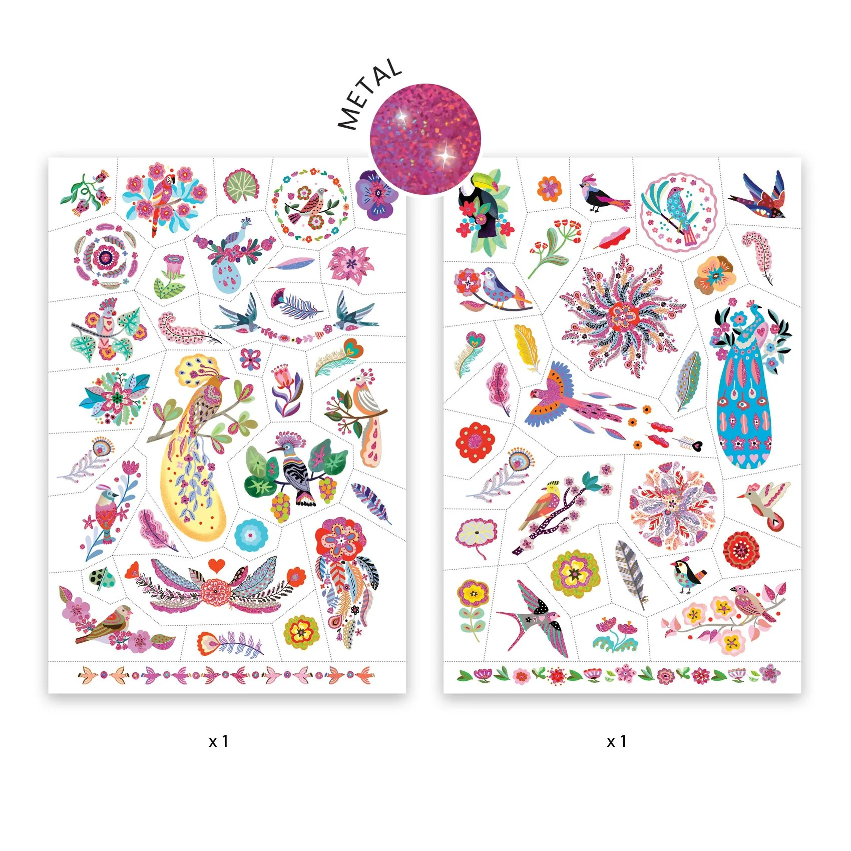 Djeco Tatuointi ´Bright Birds - Image 2