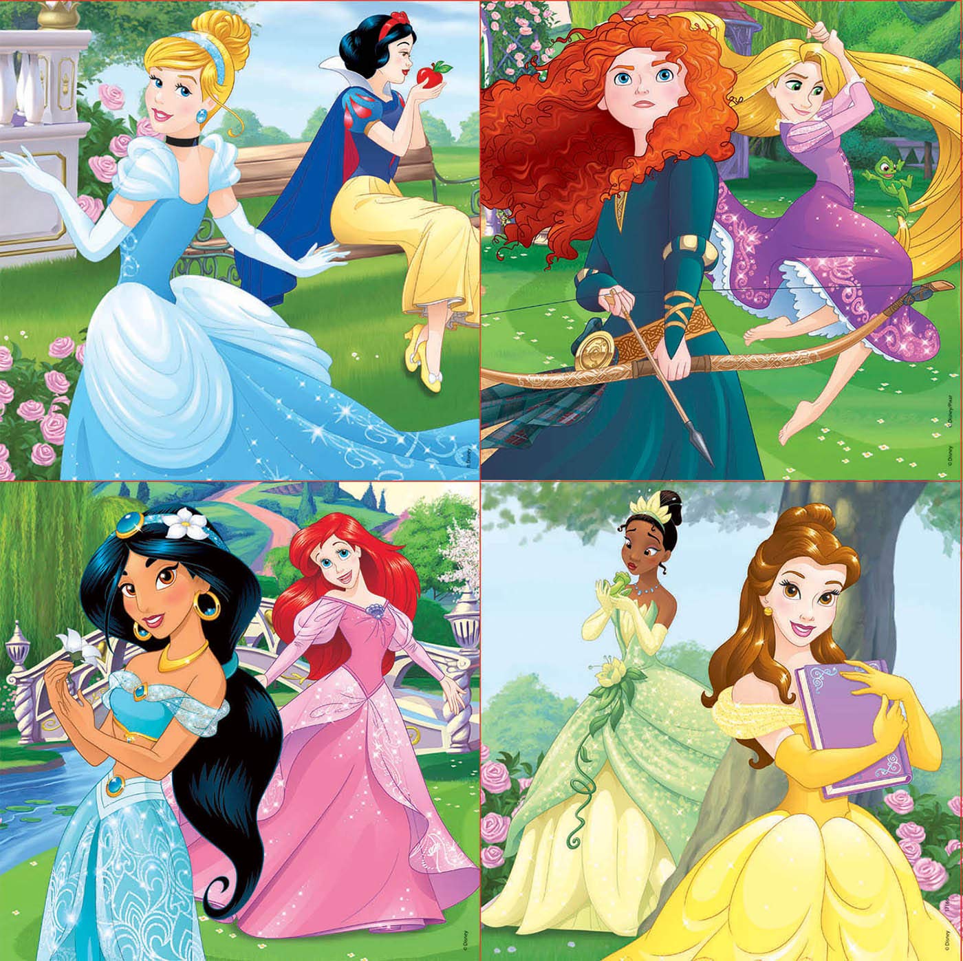 Educa Disney Princess Palapeli 12-16-20-25 Palaa - Image 2