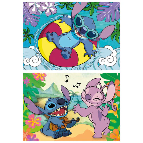 Educa Disney Stitch 2 x 100 Palan Palapeli - Image 2