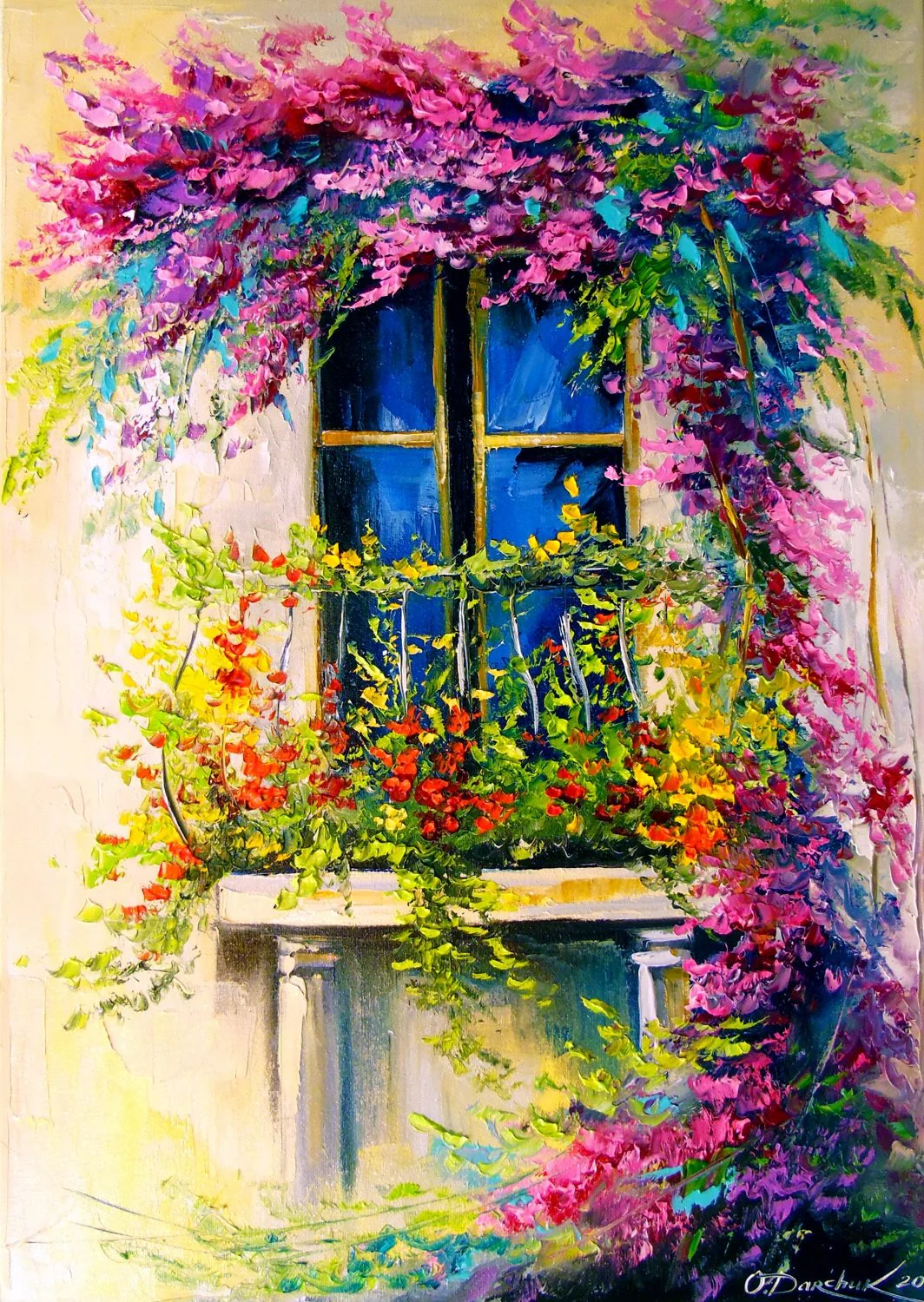 Enjoy Puzzle 1000 Palan Palapeli Blooming Balcony - Image 2