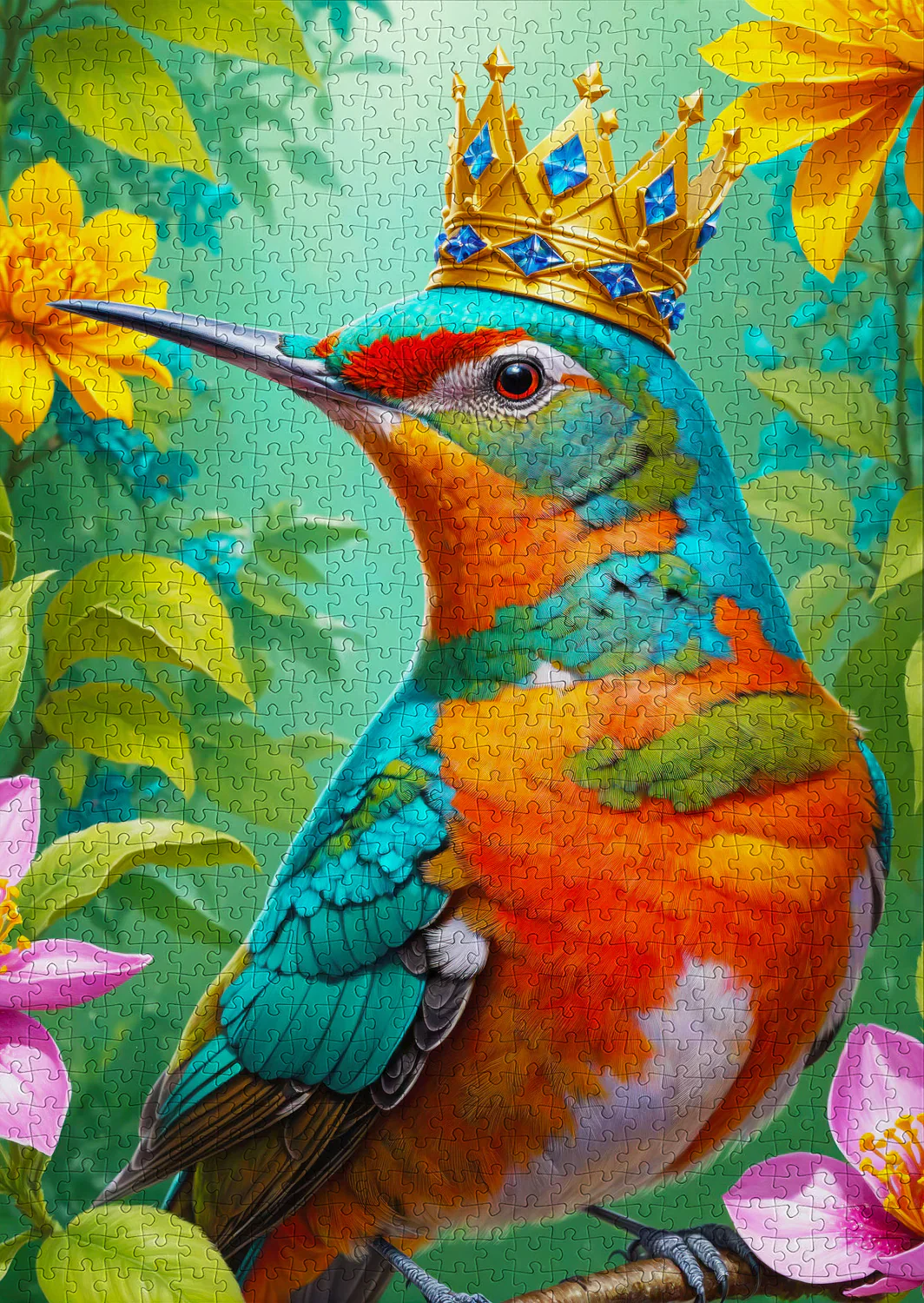 Enjoy Puzzle 1000 Palan Palapeli The King - Image 2