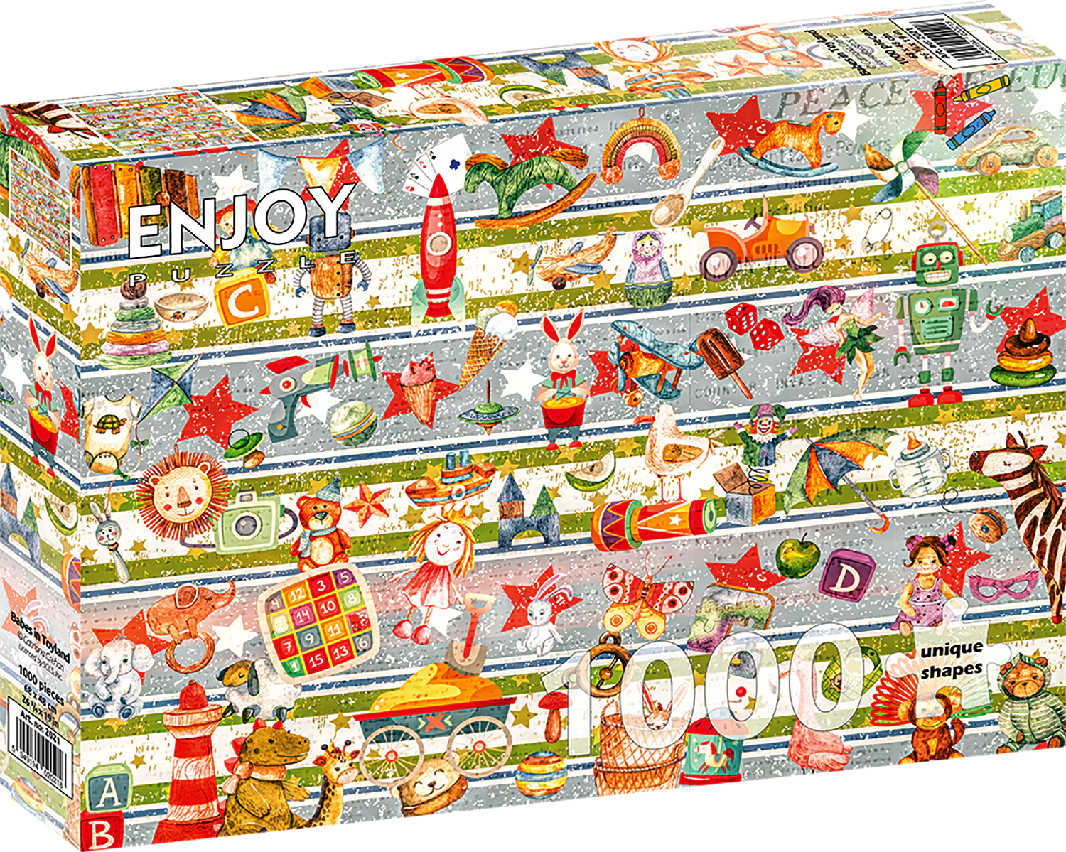 Enjoy Puzzle 1000 Palan Palapeli Toyland