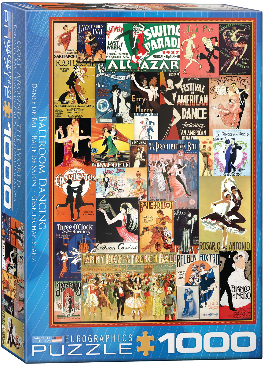 Eurographics 1000 Palan Palapeli Ballroom Dancing