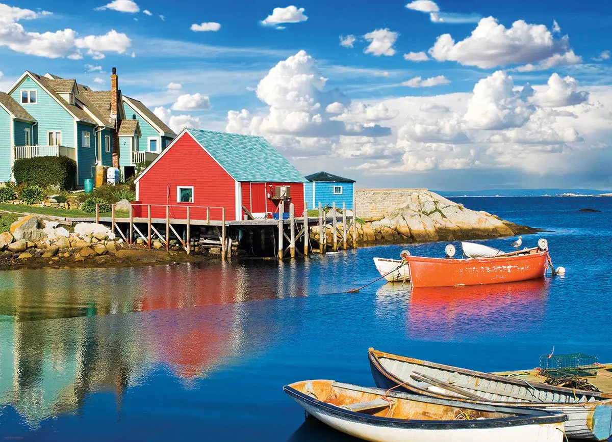Eurographics 1000 Palan Palapeli Peggy's Cove, Nova Scotia - Image 2