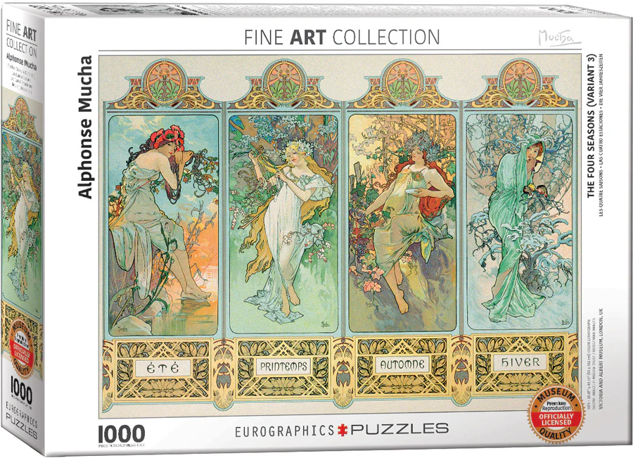 Eurographics Puzzle 1000 Palan Palapeli Four Seasons