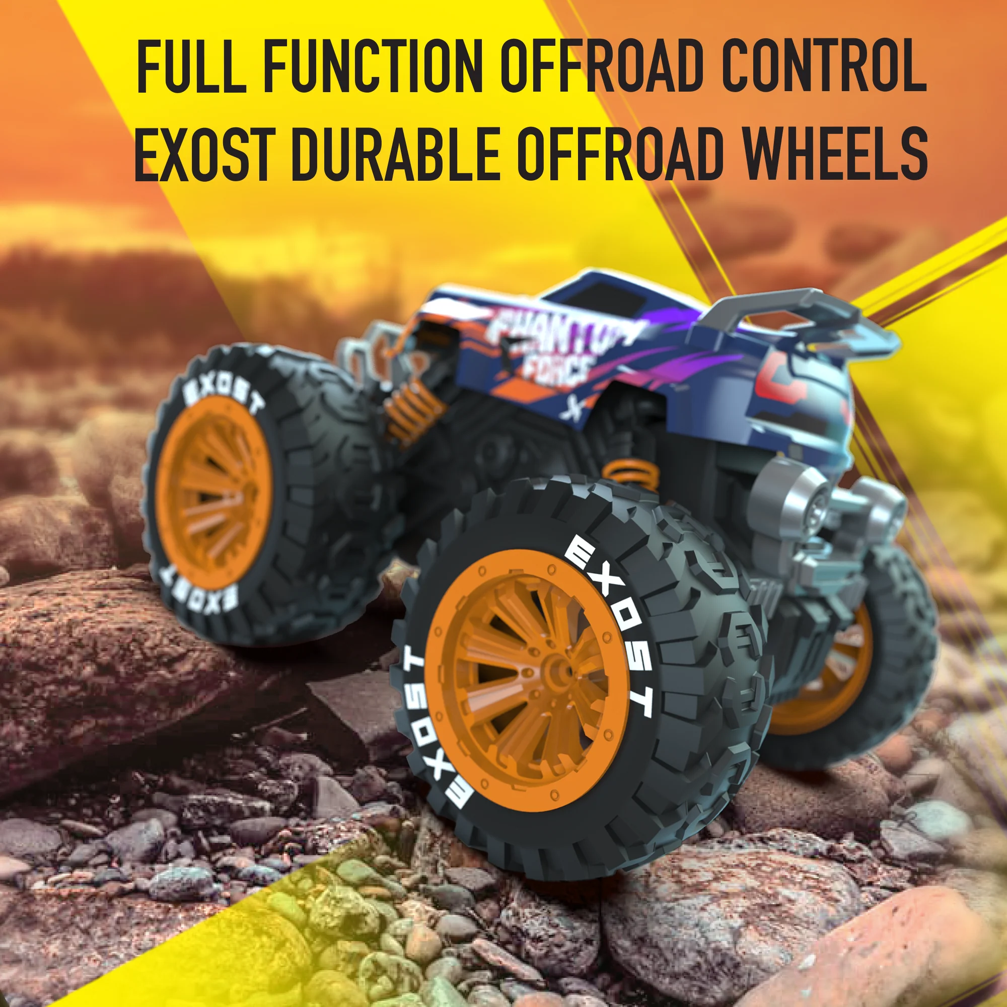 Exost Phantom Force Radio-Ohjattava Auto - Image 4