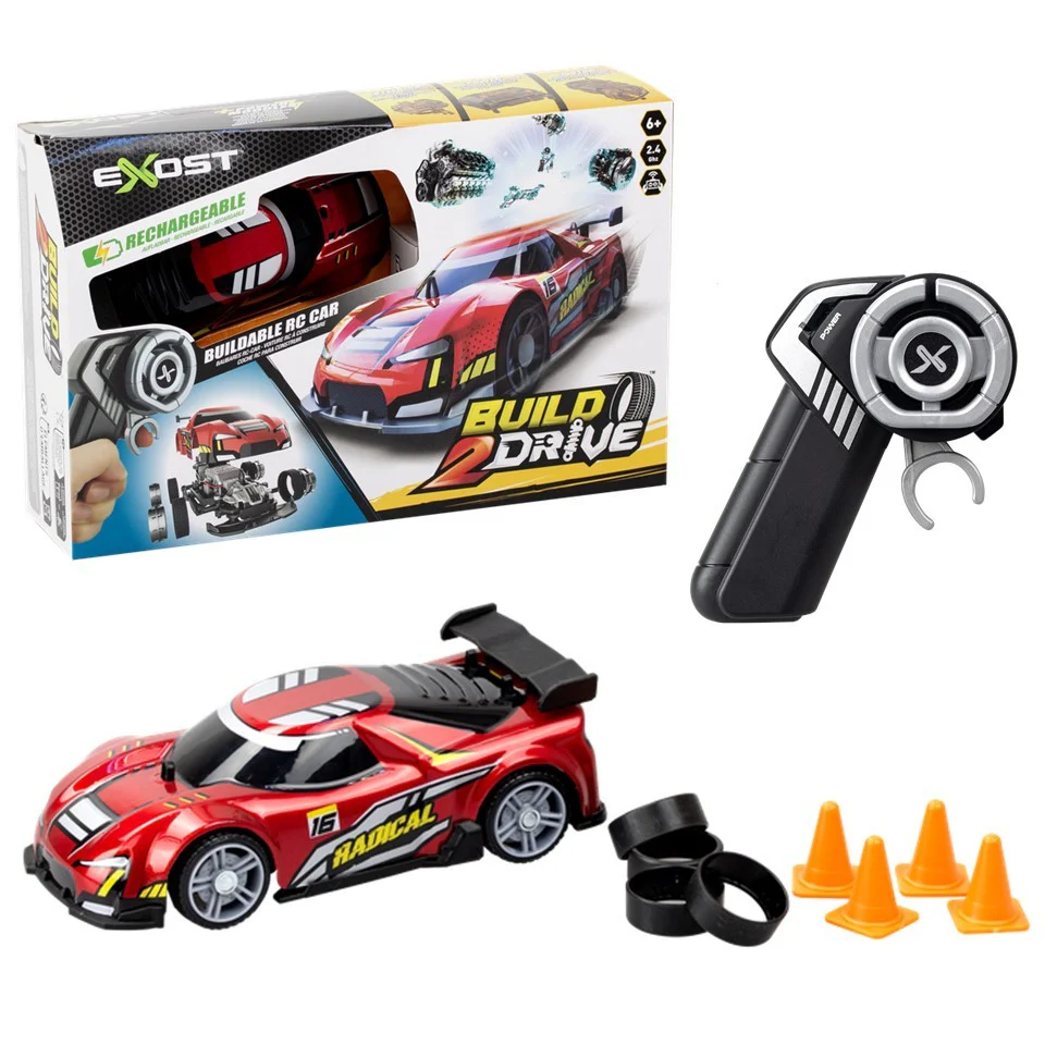 Exost Build 2 Drive Rakennettava Radio-Ohjattava Auto Radical Racer - Image 5