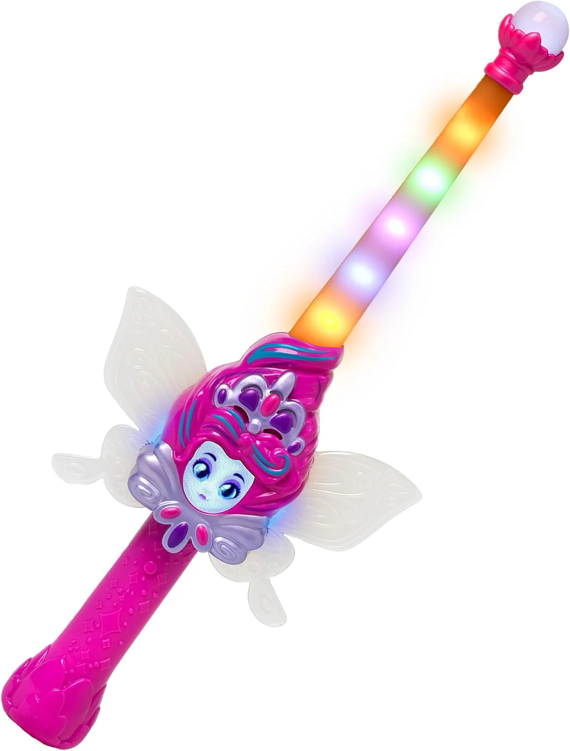 Fairy Wand Lasten Taikasauva Äänellä ja Valolla - Image 4