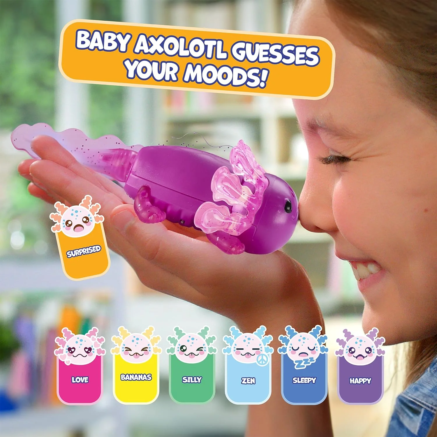 Fingerlings Interaktiivinen Aksolotli Glitter - Image 4