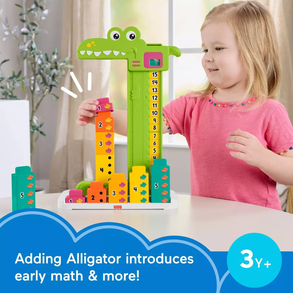 Fisher-Price Adding Alligator, Laskeva Alligaattori - Image 2