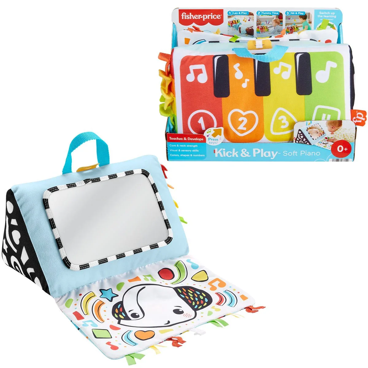Fisher-Price Kick & Play Soft Piano Potkuleikki Vauvalle - Image 3