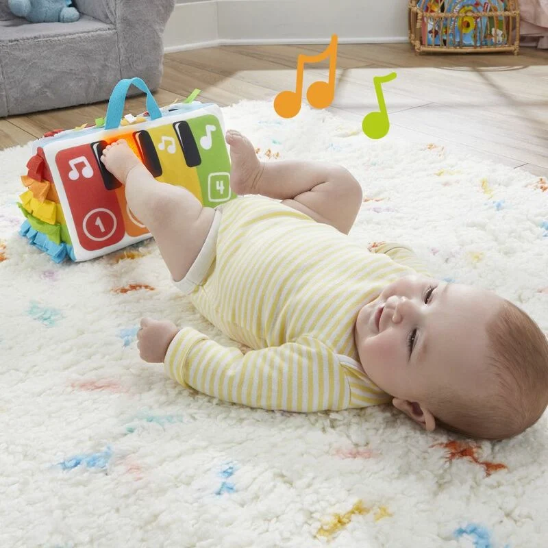 Fisher-Price Kick & Play Soft Piano Potkuleikki Vauvalle - Image 4