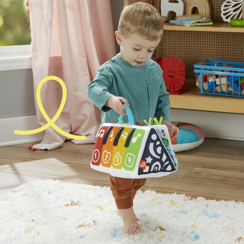 Fisher-Price Kick & Play Soft Piano Potkuleikki Vauvalle - Image 5