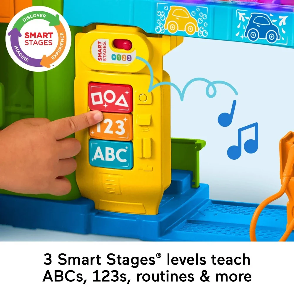 Fisher-Price Little People Opettava Huoltoasema - Image 3