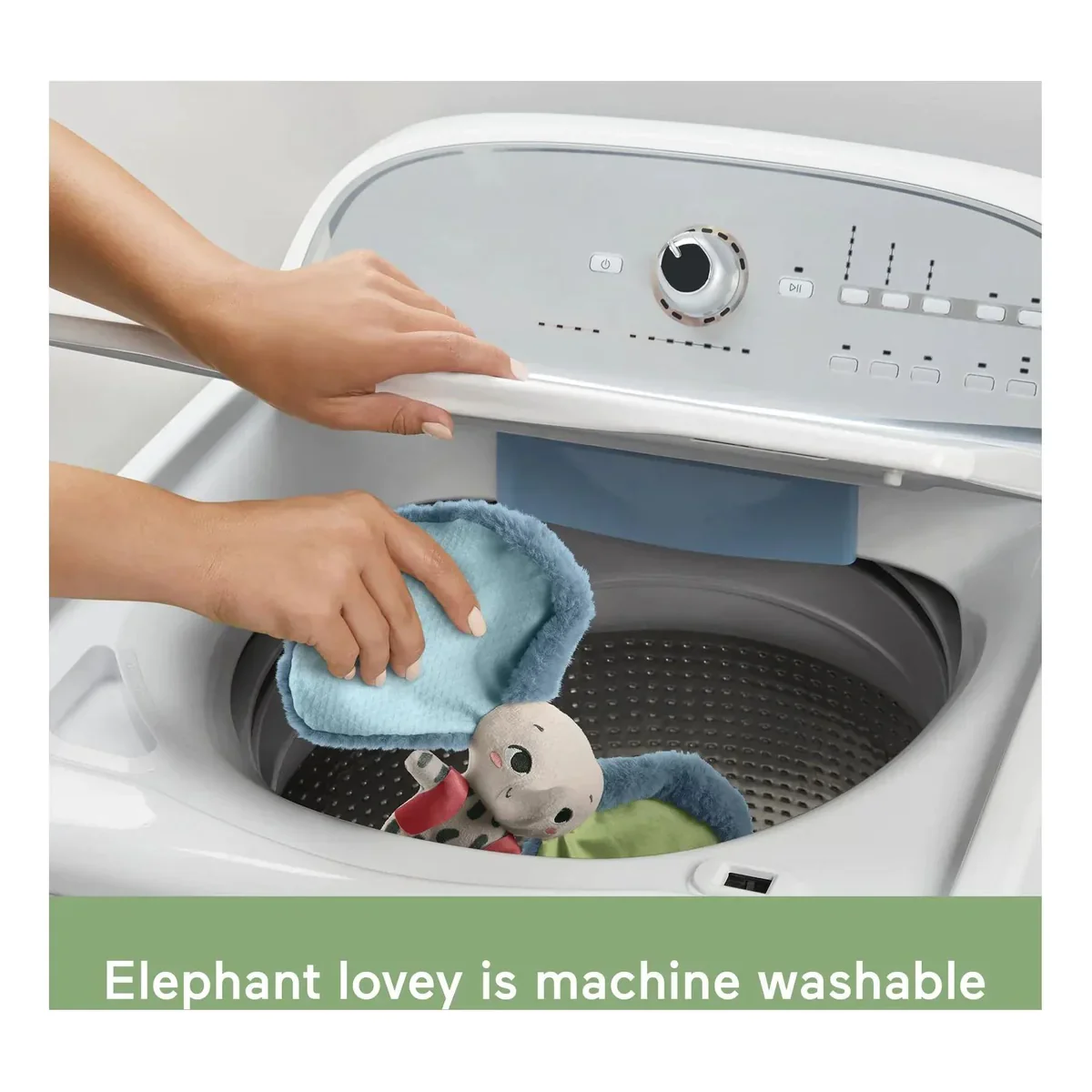 Fisher-Price Planet Friends All Ears Lovey Elefanttipehmo - Image 4