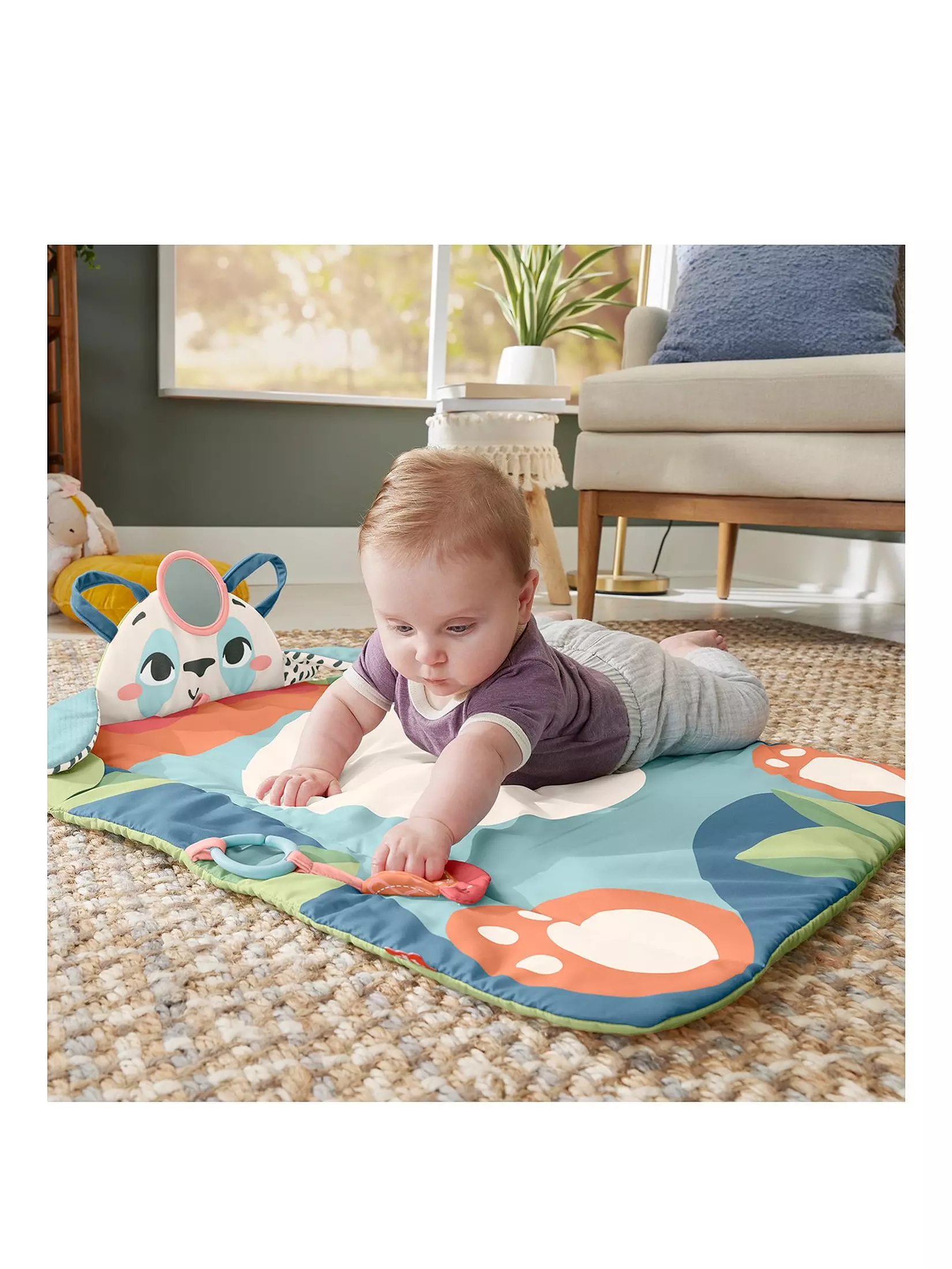 Fisher-Price Planet Friends Panda 3 in 1 Leikkimatto/Aktiviteettimatto - Image 7