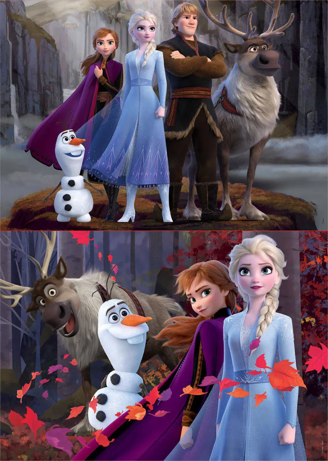 Frozen 2, 2 Palapeliä 100 Palaa - Image 2
