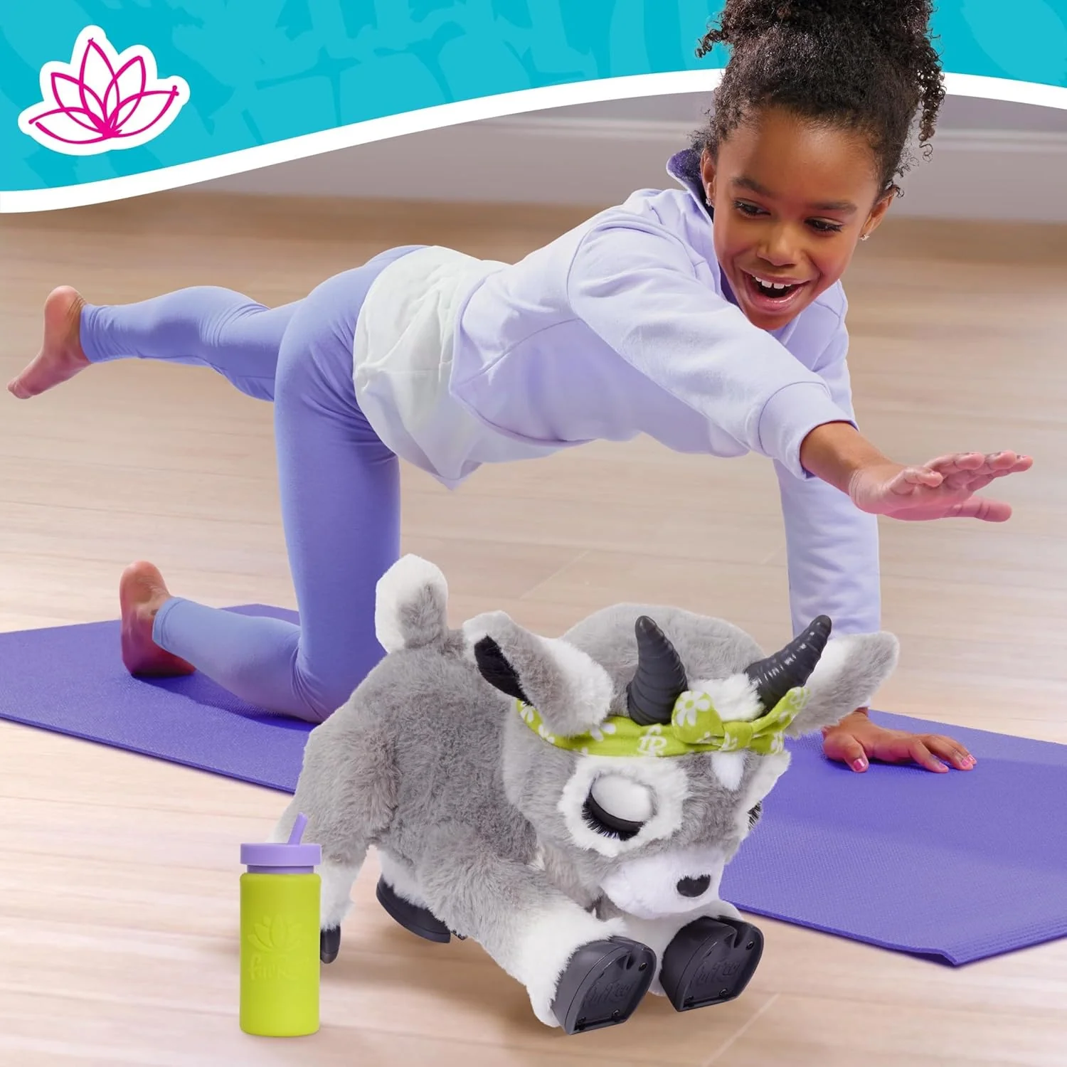 Furreal Daisy Yoga Goat Interaktiivinen Jooga Vuohi - Image 5