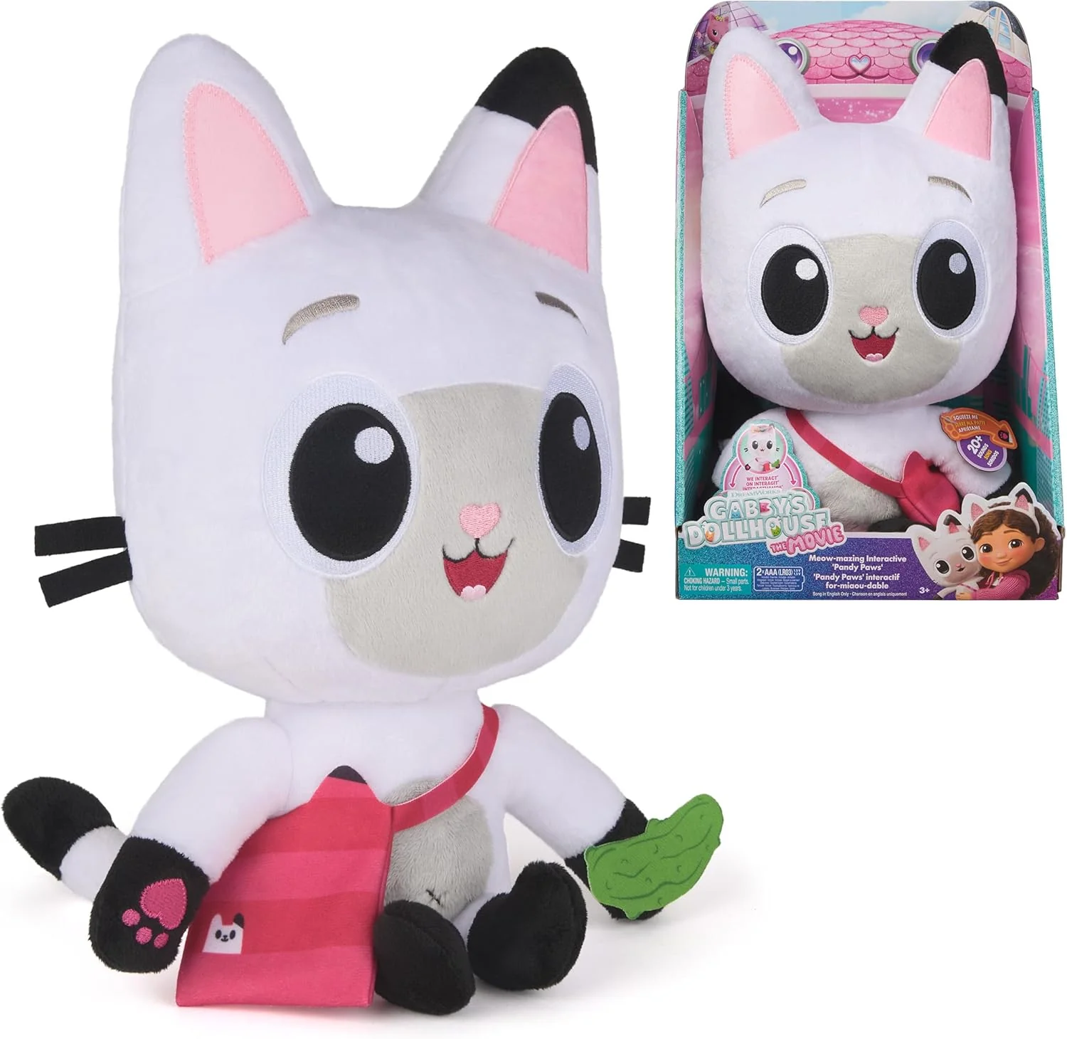 Gabby's Dollhouse Puhuva Pandy Paws Pehmolelu