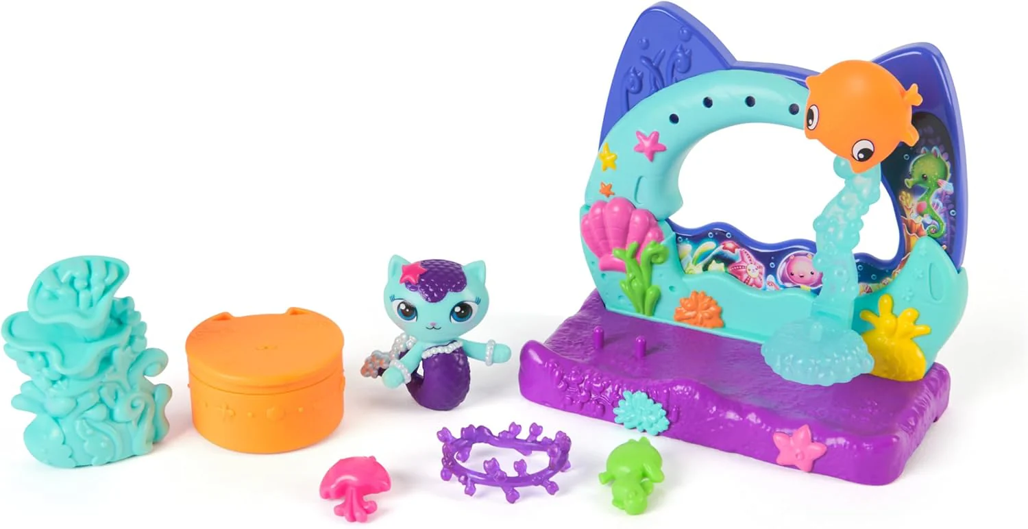 Gabby's Dollhouse The Movie MerCat's Aquarium Balcony Leikkisetti - Image 3