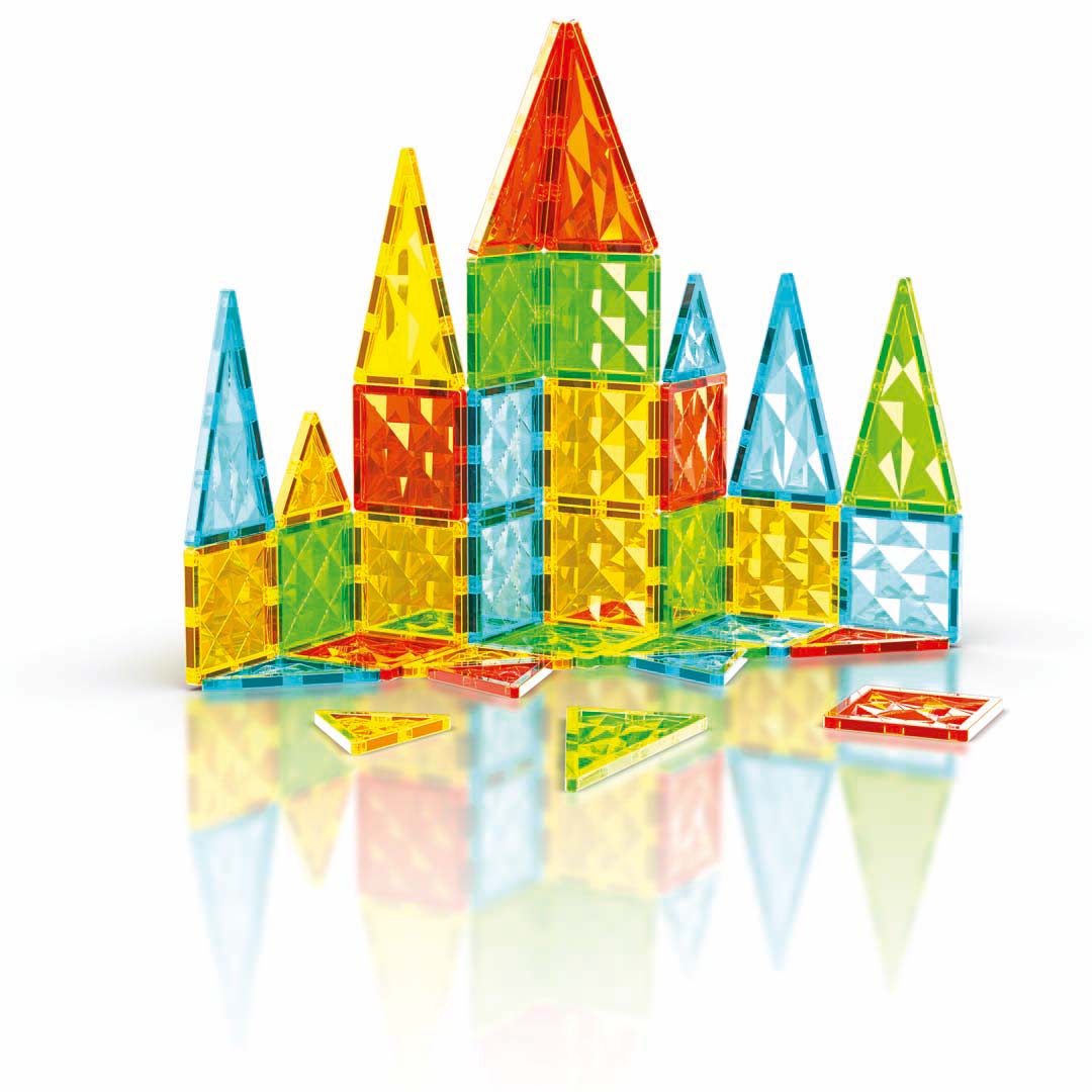 Geomag Magnetic Tiles 3D Magneettinen Rakennussarja 44 Osaa - Image 2