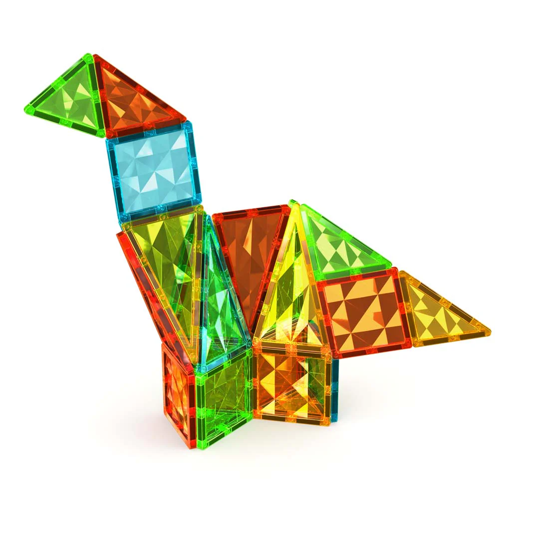 Geomag Magnetic Tiles 3D Magneettinen Rakennussarja 44 Osaa - Image 4