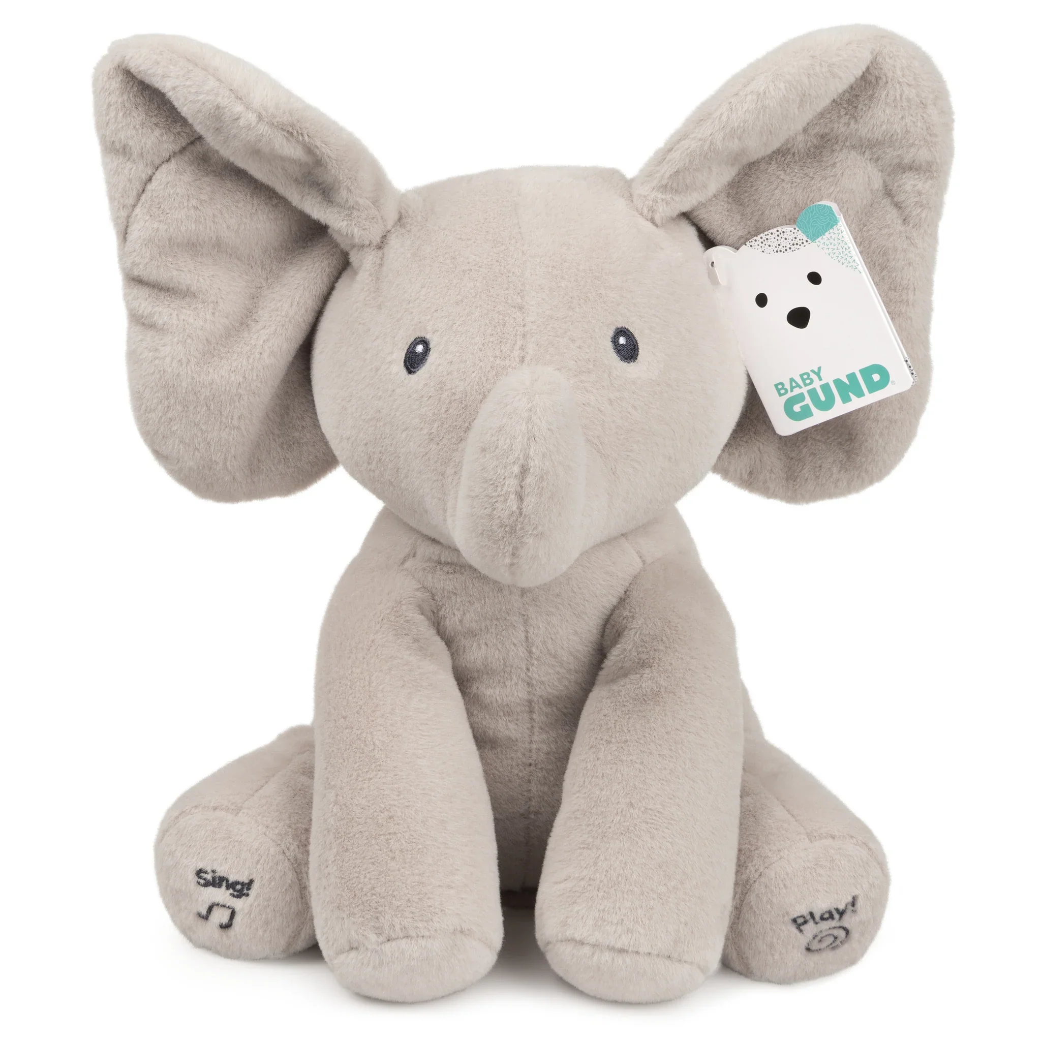 Gund Flappy Interaktiivinen Elefantti Pehmolelu 30 cm