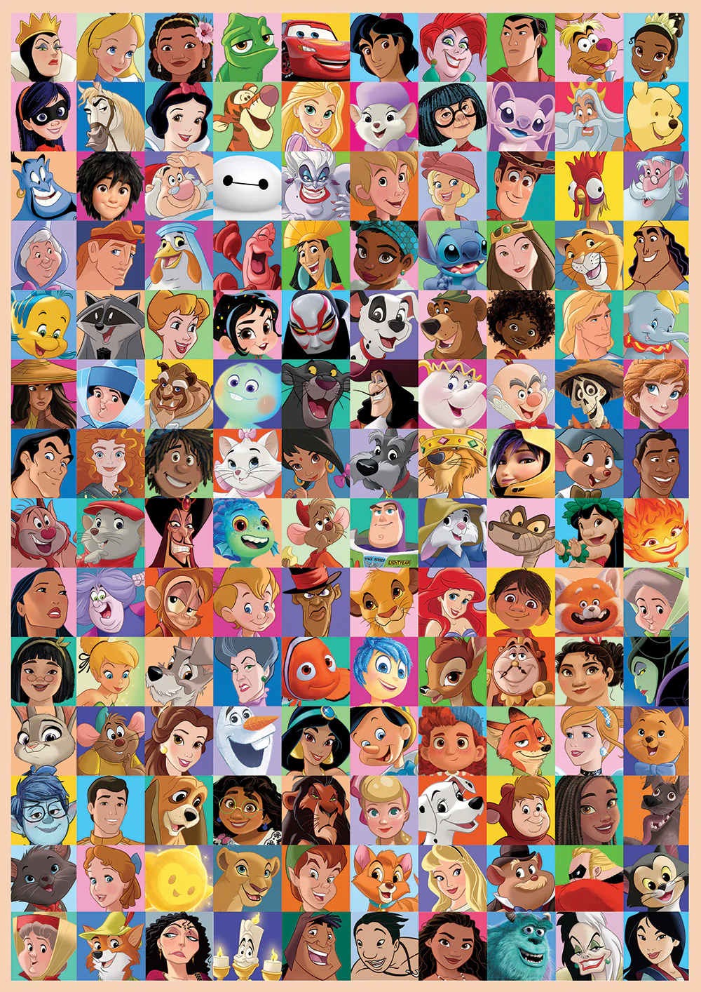Hachette Puzzle 1000 Palan Palapeli Who's Who Disney - Image 2