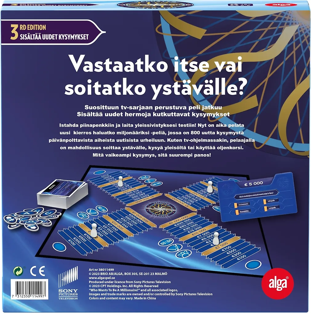 Haluatko Miljonääriksi 3rd Edition - Image 3
