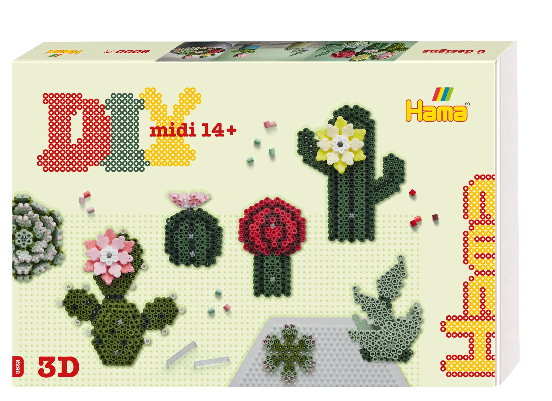 Hama Art Mehikasvit 3D 6000 Helmeä