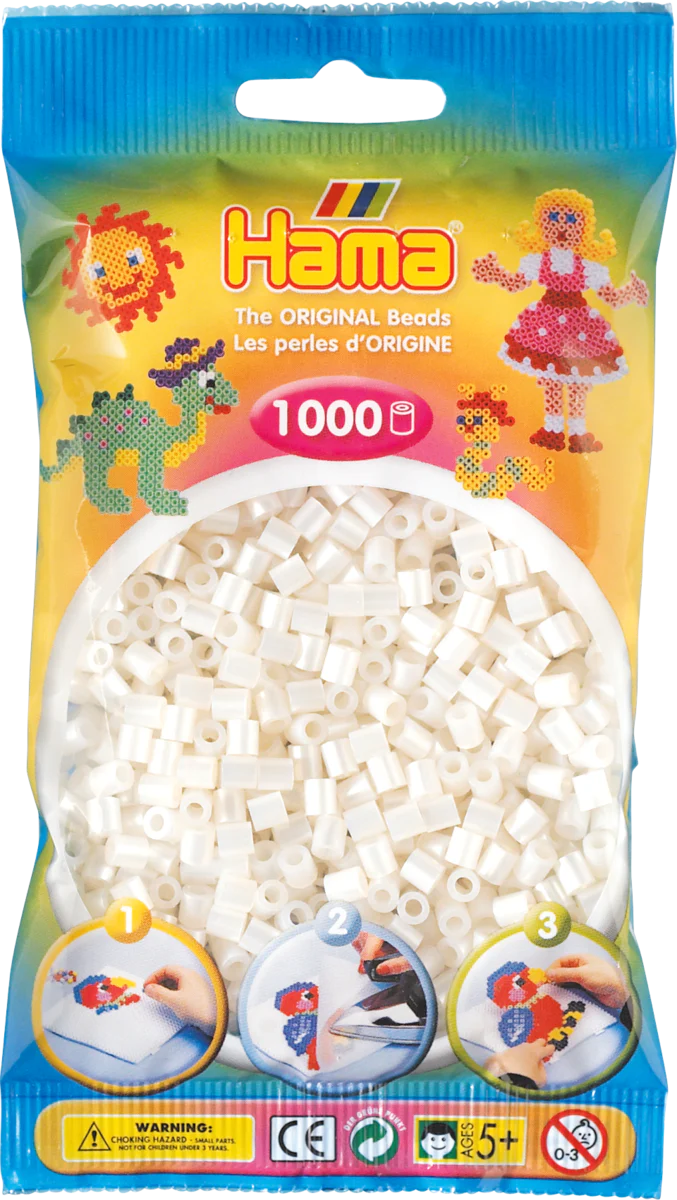 Hama Helmet Midi 1000 kpl Helmiäinen 207-64