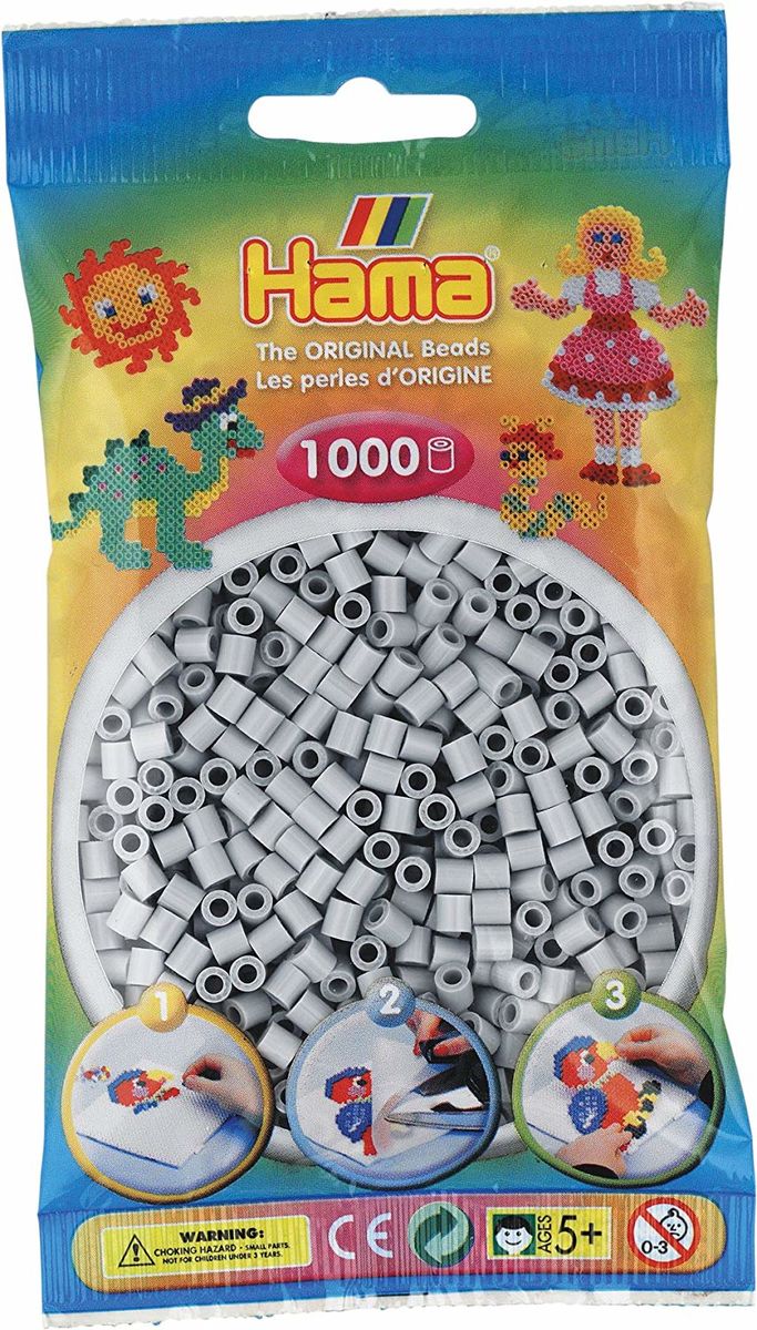 Hama Helmet Midi 1000 kpl Vaalean Harmaa 207-70